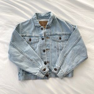 Vintage Levi’s White Label Light Wash Denim Jacket